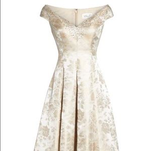 Eliza J Off the Shoulder High/ Low Gown size 4